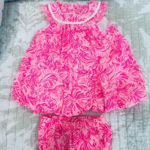 Lilly Pulitzer Baby Paloma Bubble Dress and Bloomers